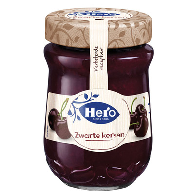 Hero Original jam zwarte kersen
