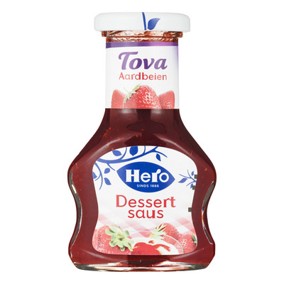 Hero Tova aardbeien dessertsaus