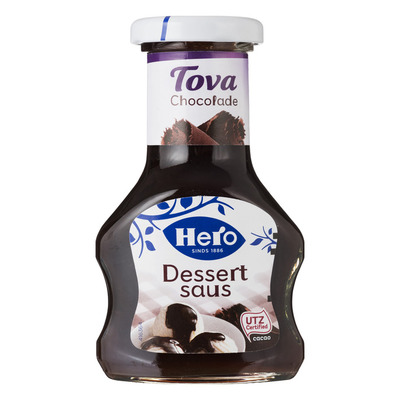 Hero Tova chocolade dessertsaus