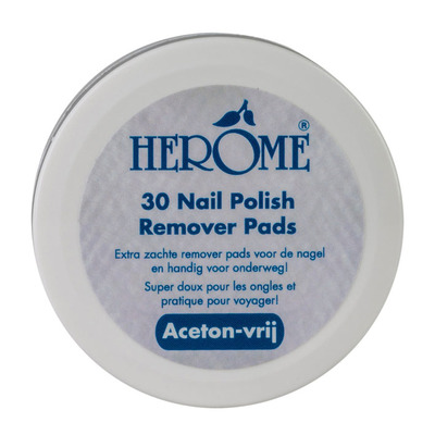 Herôme Caring nail remover pads