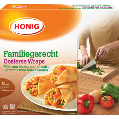 Honig Familiegerecht Oosterse wraps
