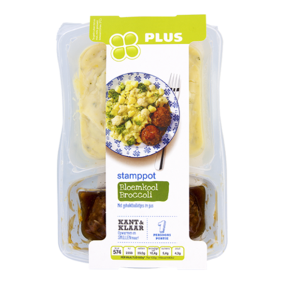 Huismerk Stamppot bloemkool broccoli