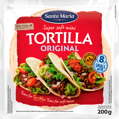 Santa Maria Tortilla mini 8 stuks