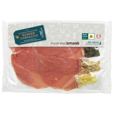 PLUS Feestmoment Puur van Smaak Carpaccio