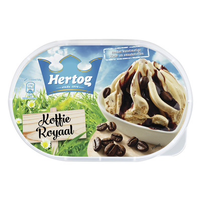 Hertog IJs koffie royaal