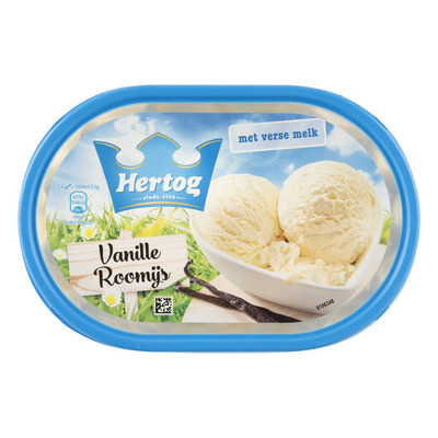Hertog IJs romige vanille