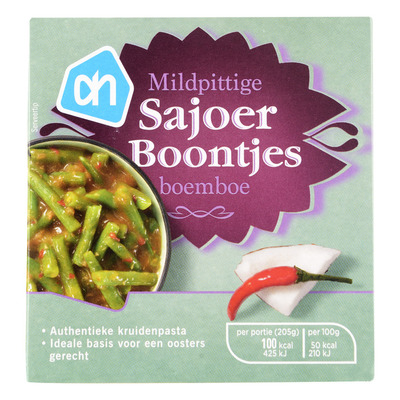 Huismerk Boemboe sajoer boontjes