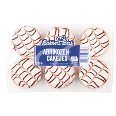 Bakkers Best Cakejes abrikozen