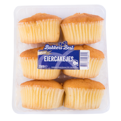 Bakkers Best Luxe eiercakejes roomboter