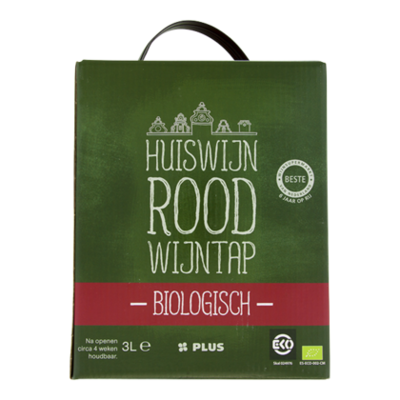 Huismerk Huiswijn La Mancha biologisch