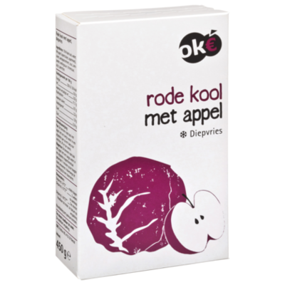 OKE Rode kool+appel