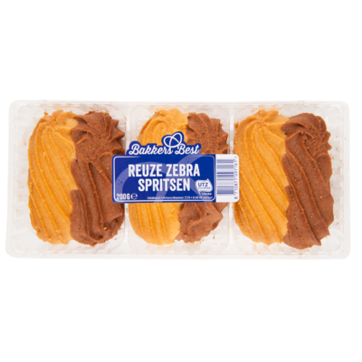 Bakkers Best Zebraspritsen groot