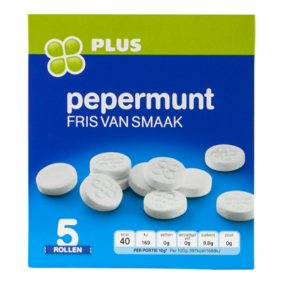Huismerk Pepermunt rol 5-pack