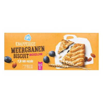 Huismerk Meergranenbiscuit rozijn