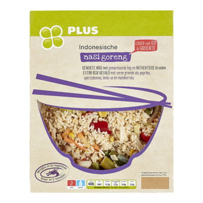 PLUS Rijkgevulde nasi