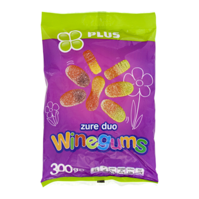 Huismerk Winegums zoetzuur duo''s