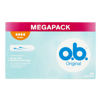 O.B. Tampons classic super