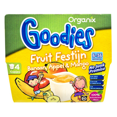 Organix Goodies fruit festijn 6+ mnd
