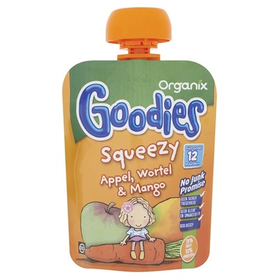 Organix Goodies Appel Wortel En Mango