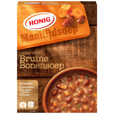 Honig Maaltijdsoep bruine bonen
