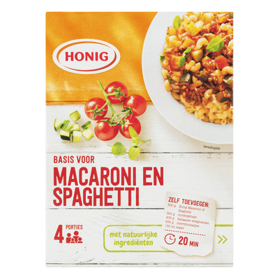 Honig Mix voor macaroni en spaghetti