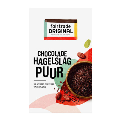 Fairtrade Original Chocolade hagelslag puur