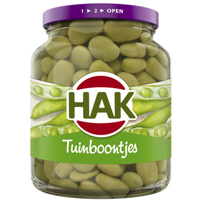 Hak Tuinboontjes wit extra fijn