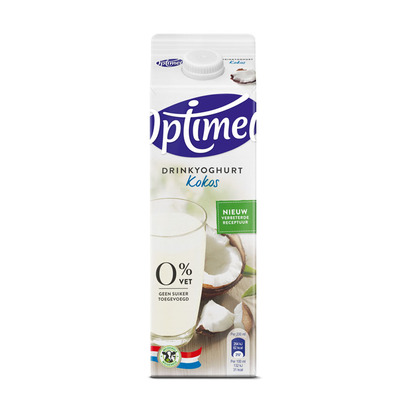Optimel Drinkyoghurt kokos 0% vet