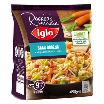 Iglo Roerbak sensatie bami goreng