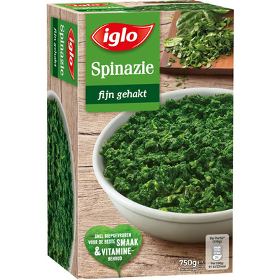 Iglo Fijn gehakte spinazie