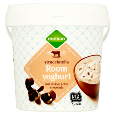 Huismerk Romige yoghurt stracciatella