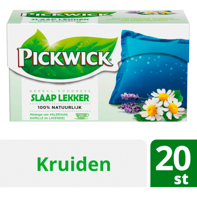 Pickwick Herbal goodness slaap lekker
