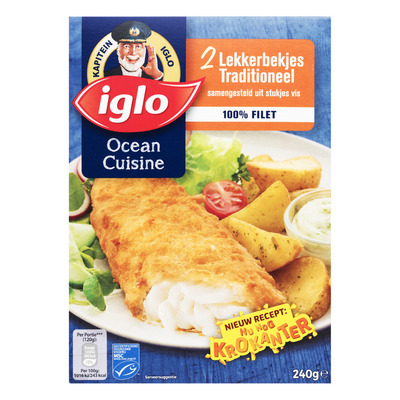 Iglo Lekkerbekjes salt-vinegar