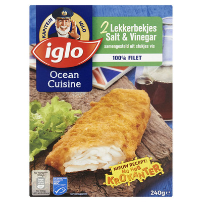 Iglo Lekkerbekjes salt-vinegar