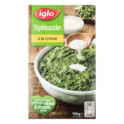 Iglo Spinazie à la crème deelblokjes