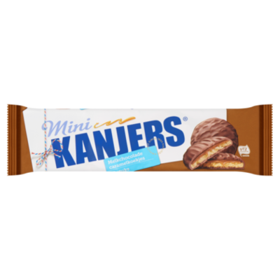 Kanjers Mini Chocolade Caramel Koekjes melk