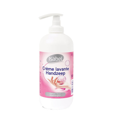 Isabel Handzeep met pomp