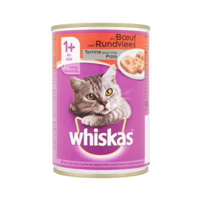 Whiskas met Rundvlees 1+ Jaar