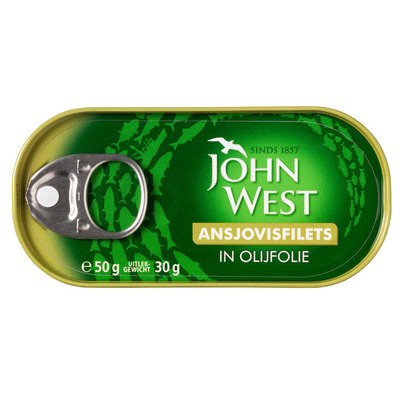 John West Ansjovis in olijfolie