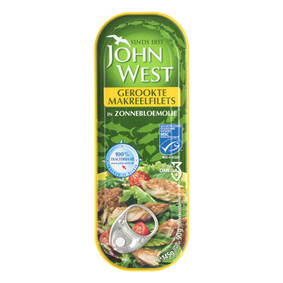 John West Gerookte makreelfilets