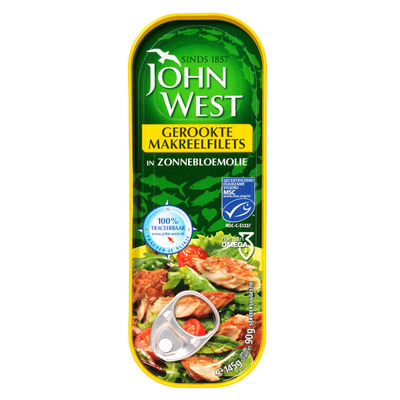 John West Gerookte makreelfilets