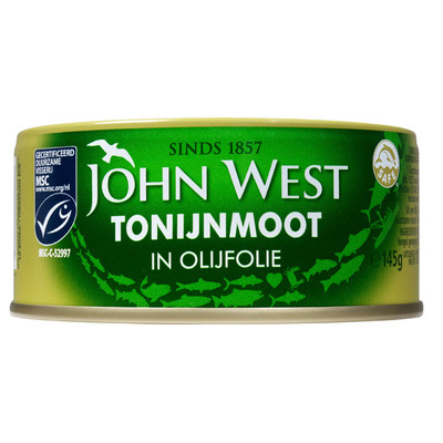 John West Tonijnmoot in olijfolie MSC
