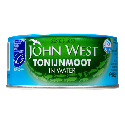 John West Tonijnmoot in water MSC