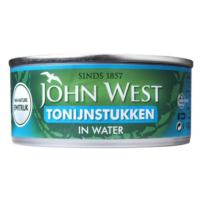 John West Tonijnstukken in water