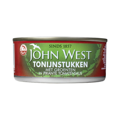 John West Tonijnstukken met groente