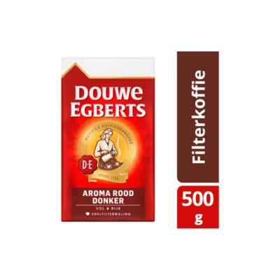 Douwe Egberts Aroma Rood Donker Snelfiltermaling