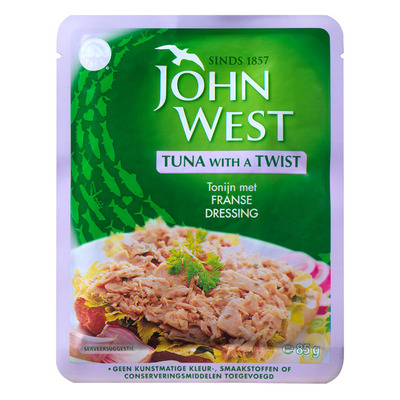 John West Tuna with a twist French dressing