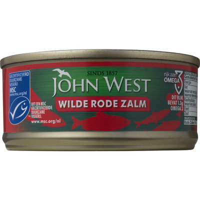 John West Wilde rode zalm