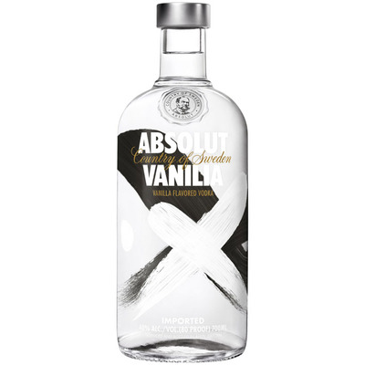 Absolut Vanilia flavored vodka