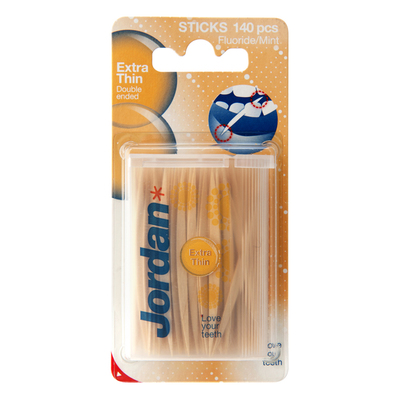 Jordan Dental sticks fluoride mint extra thin